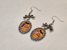 Batwing Bookcase Earrings