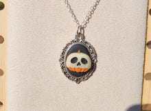 Pumpkin Ghost Necklace