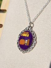 Pumpkin Bookshelf Necklace