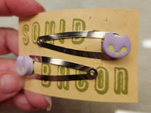 Marshmallow Kitten Hair Clips