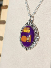 Pumpkin Bookshelf Necklace