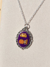 Pumpkin Bookshelf Necklace