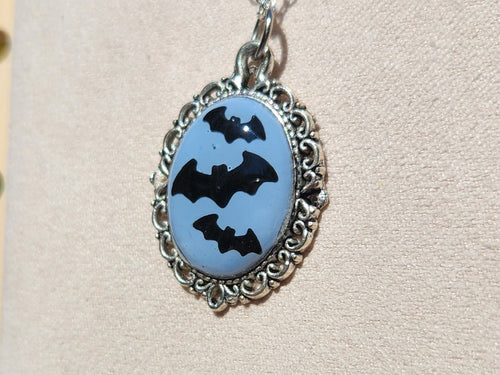 Midnight Flight Bat Necklace