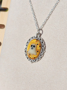 A Golden Haunting Necklace