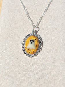 A Golden Haunting Necklace