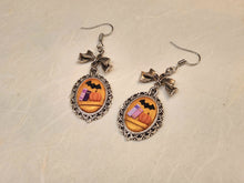 Batwing Bookcase Earrings