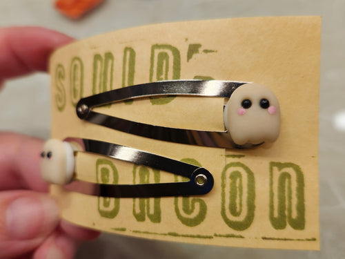 Lil Ghost Hair Clips