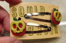 Load image into Gallery viewer, Poison Apple Hair Clips