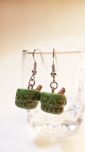 The Shrunken Skull Tiki Mug